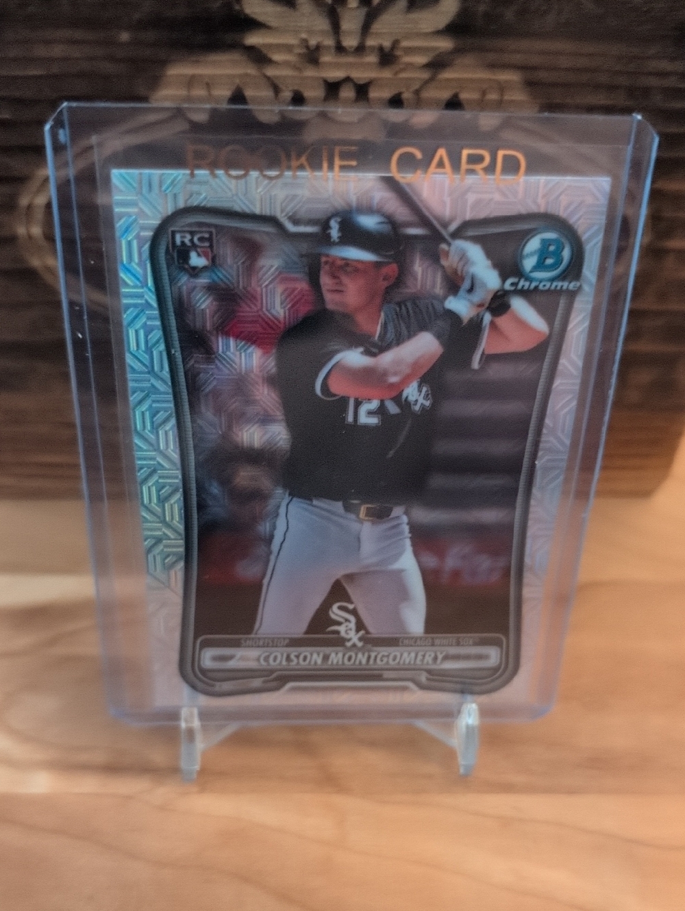 2026 Bowman Chrome Colson Montgomery Rookie Card Mojo Refractor White Sox